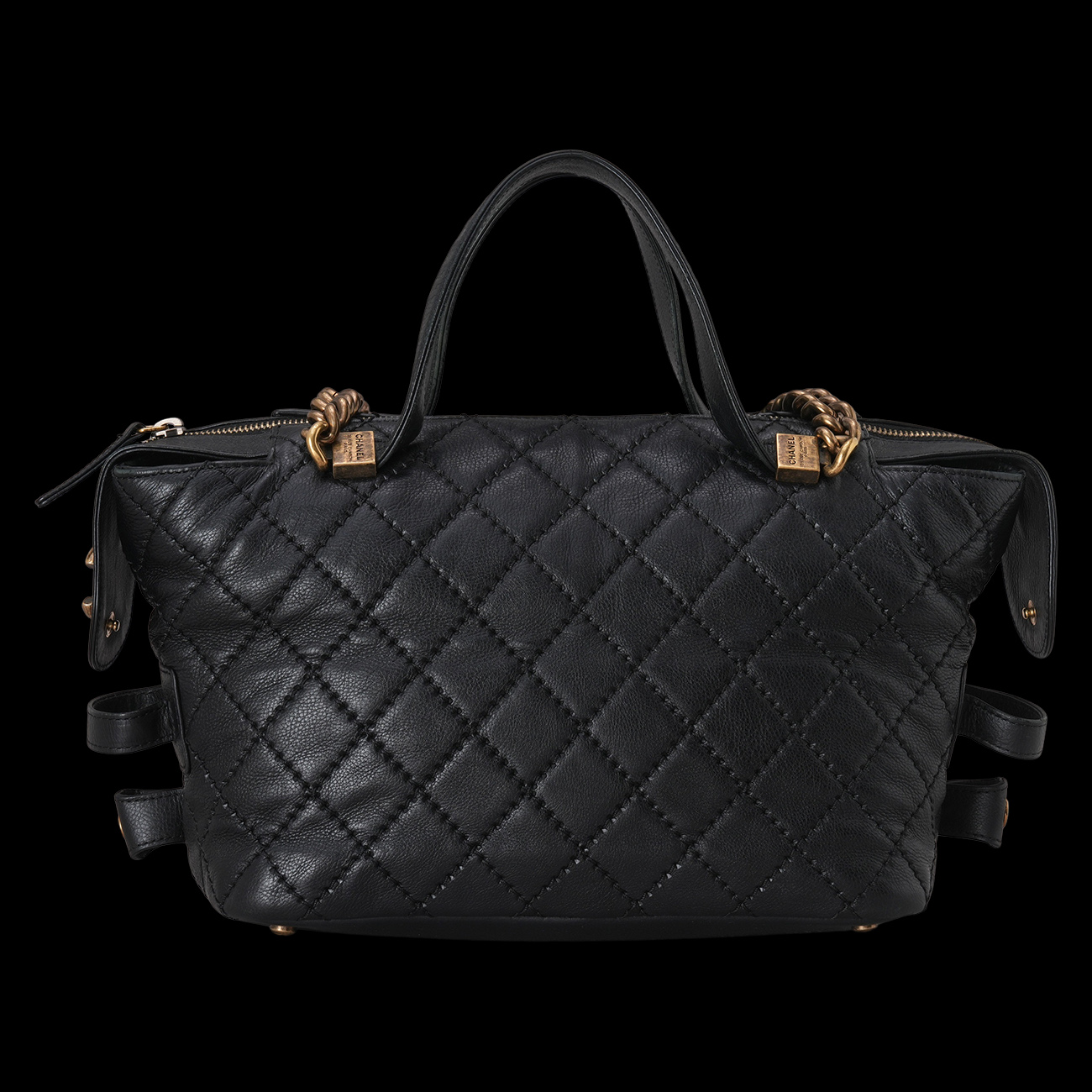 CHANEL(USED)샤넬 시즌 체인 토트겸 숄더백