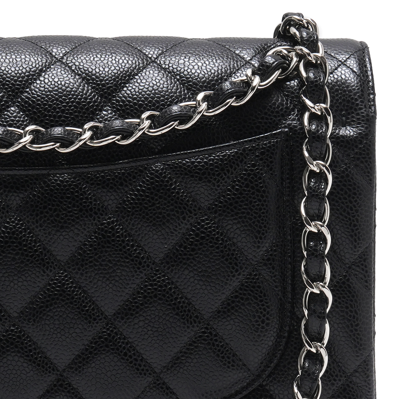CHANEL(USED)샤넬 캐비어 클래식 라지 플랩백