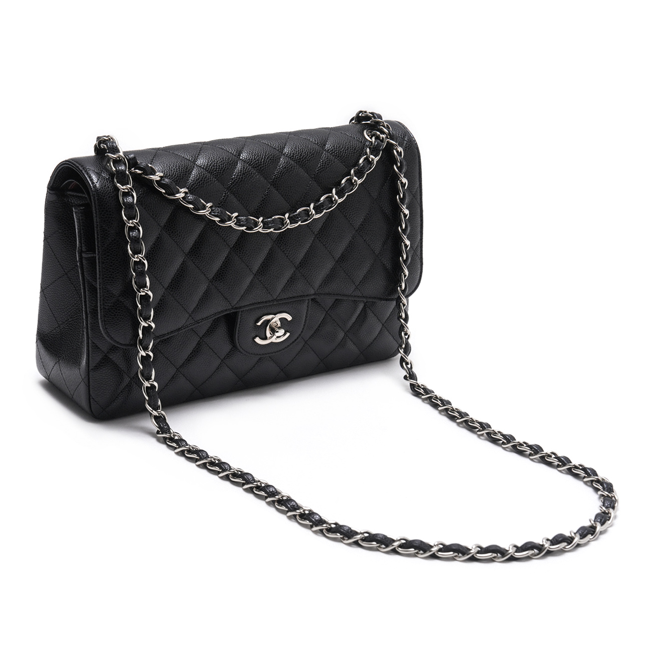 CHANEL(USED)샤넬 캐비어 클래식 라지 플랩백