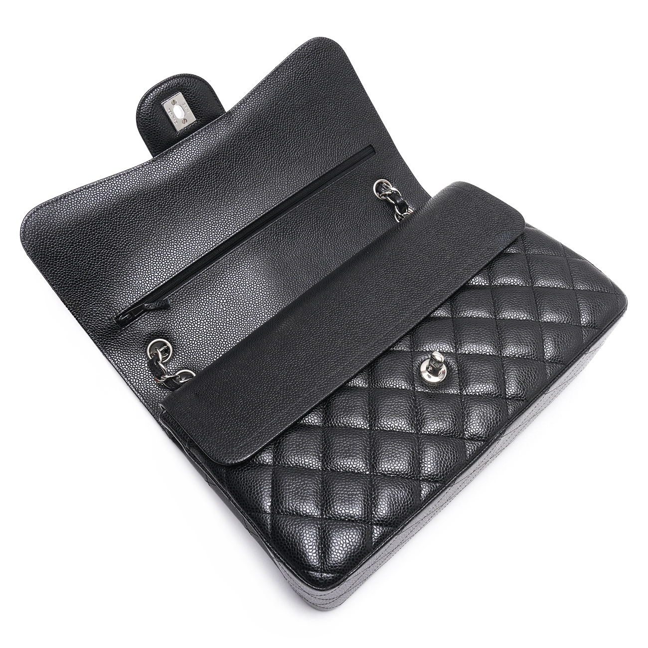CHANEL(USED)샤넬 캐비어 클래식 라지 플랩백