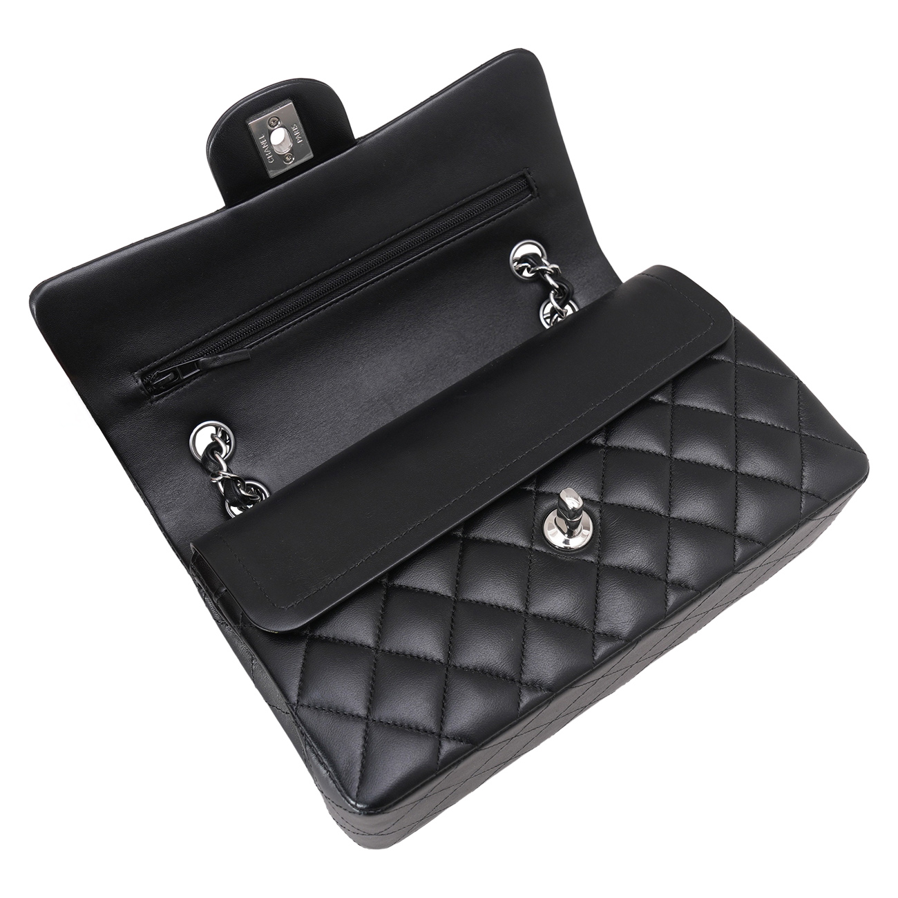 CHANEL(USED)샤넬 A01113 램스킨 클래식 스몰 체인 플랩백