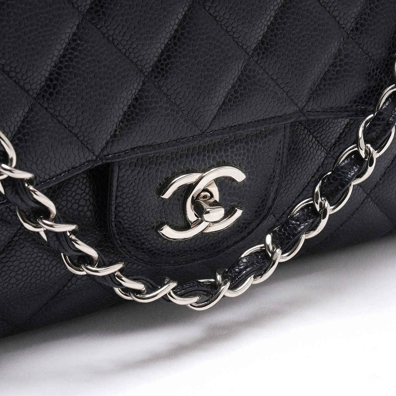 CHANEL(USED)샤넬 캐비어 클래식 맥시 원플랩백