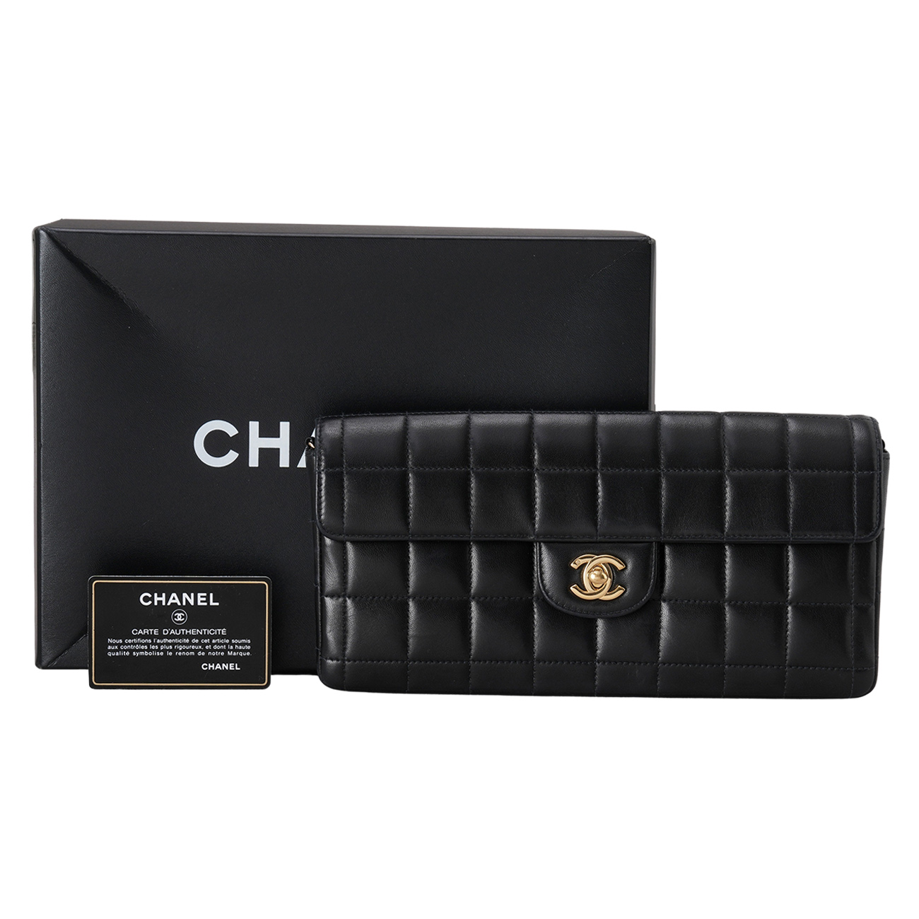 CHANEL(USED)샤넬 초코바 플랩 숄더백