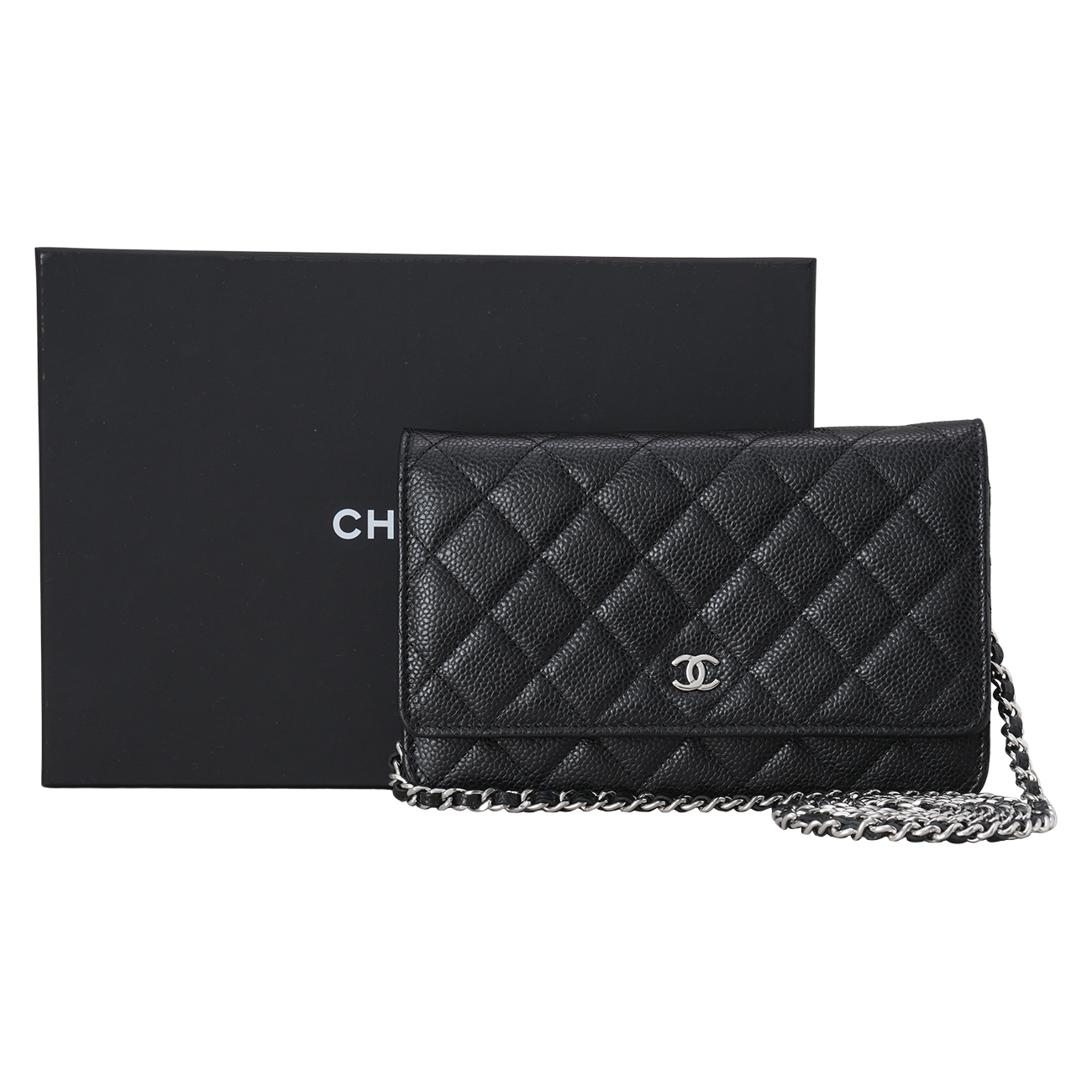 CHANEL(USED)샤넬 AP0250 캐비어 클래식 WOC