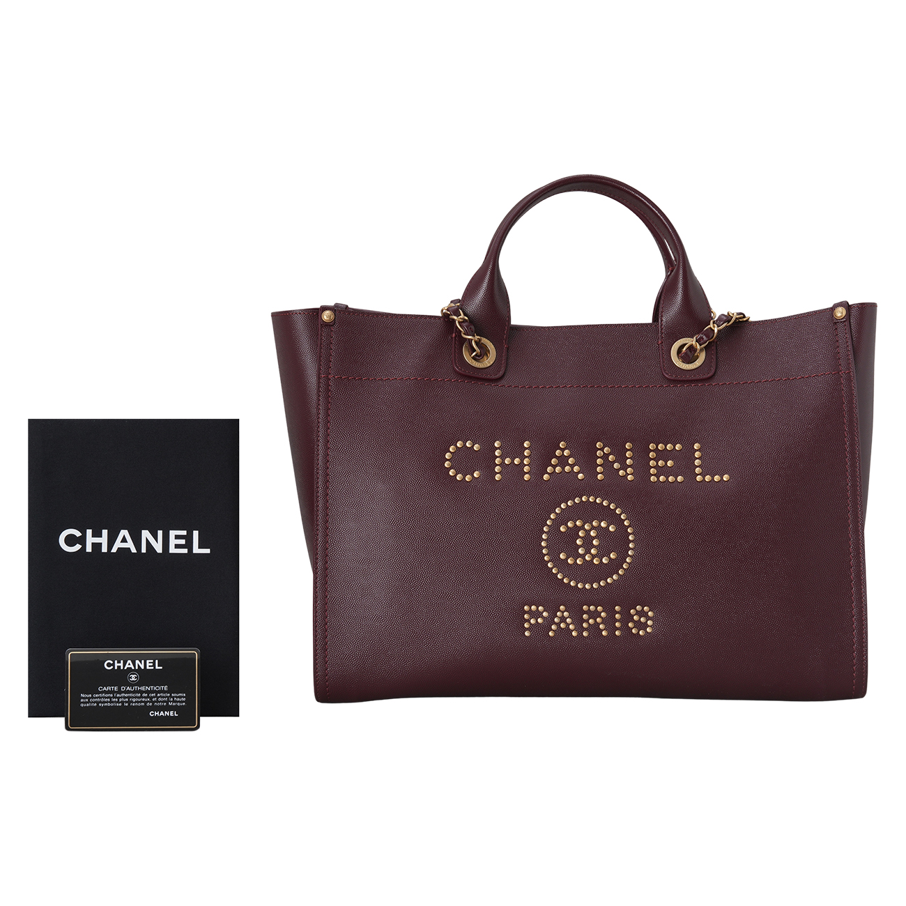 CHANEL(USED)샤넬 시즌 캐비어 도빌백