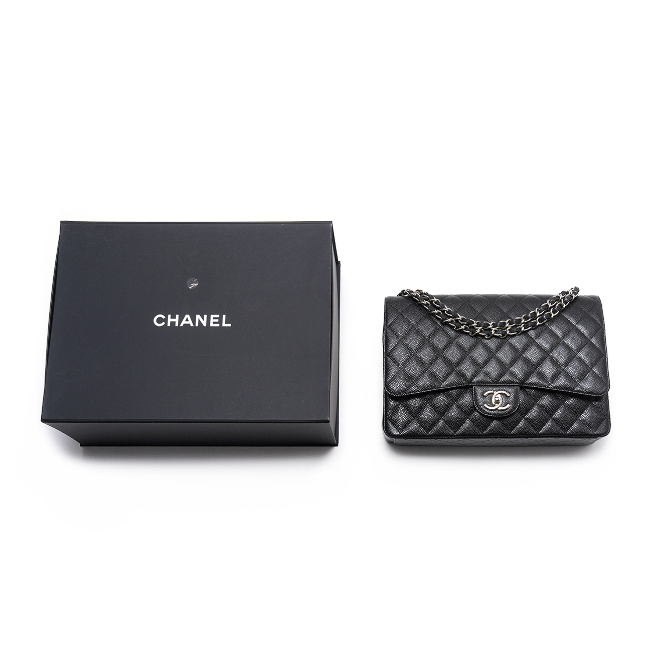 CHANEL(USED)샤넬 캐비어 클래식 맥시 플랩백
