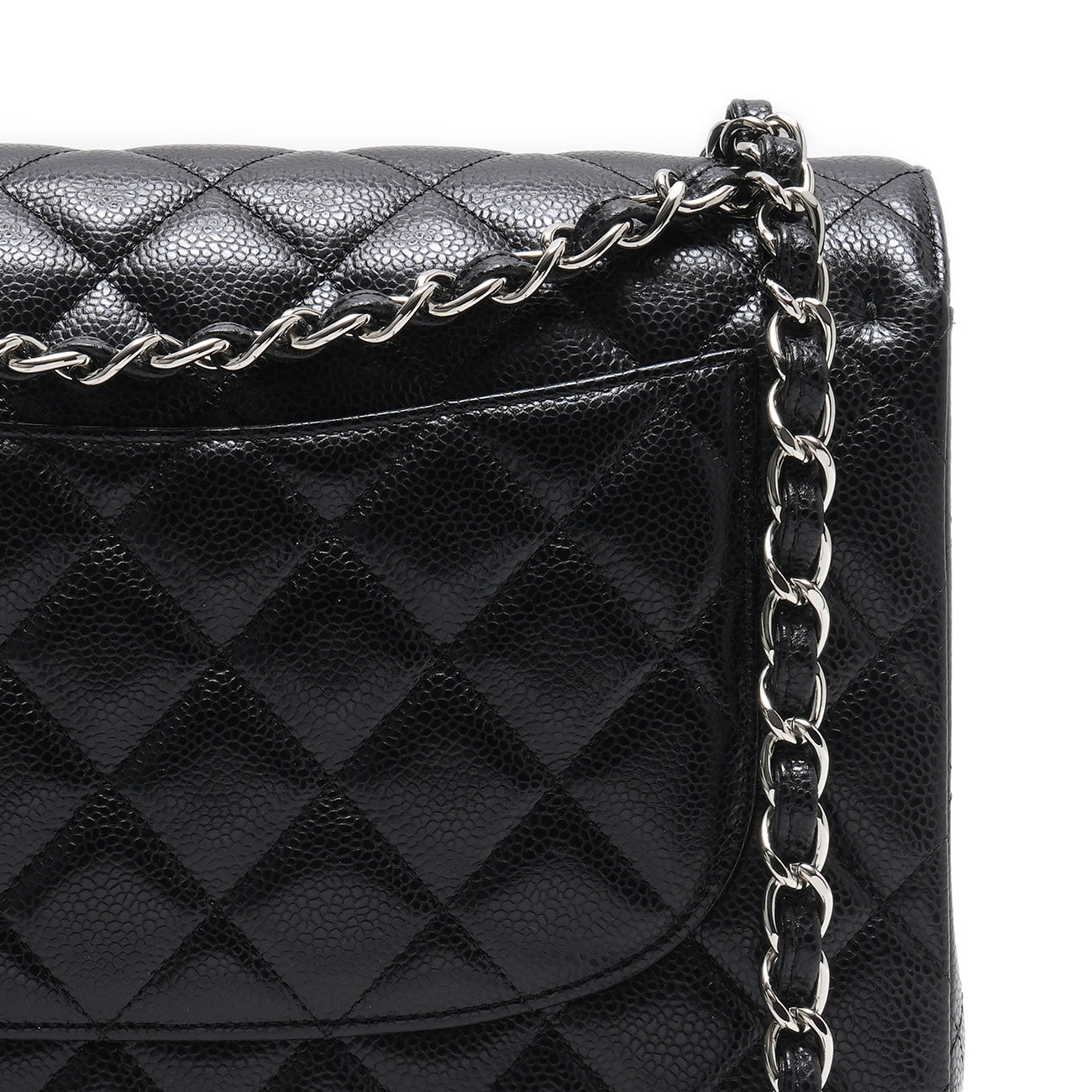 CHANEL(USED)샤넬 캐비어 클래식 라지 플랩백