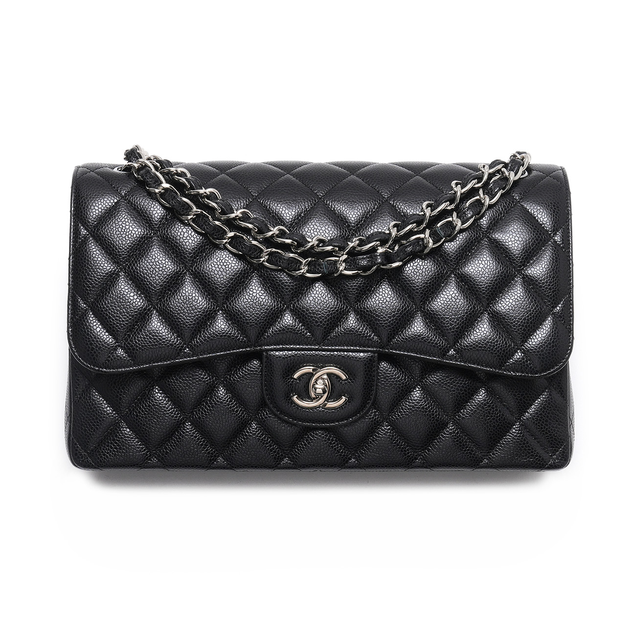CHANEL(USED)샤넬 캐비어 클래식 라지 플랩백