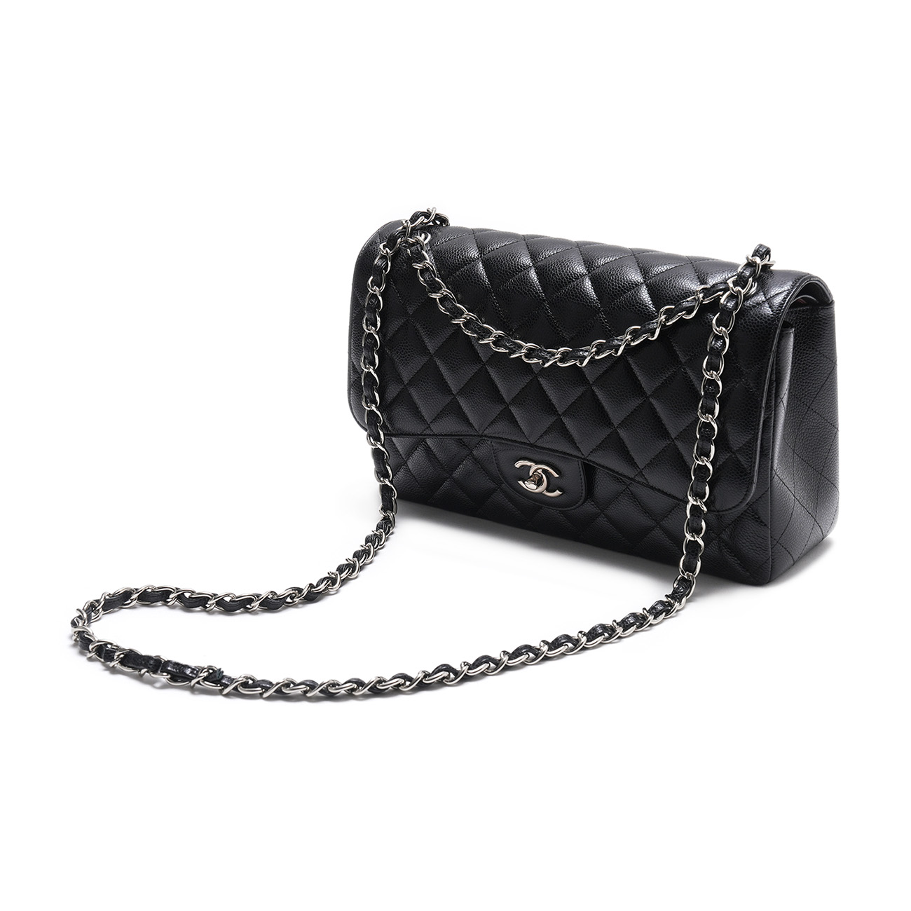 CHANEL(USED)샤넬 캐비어 클래식 라지 플랩백