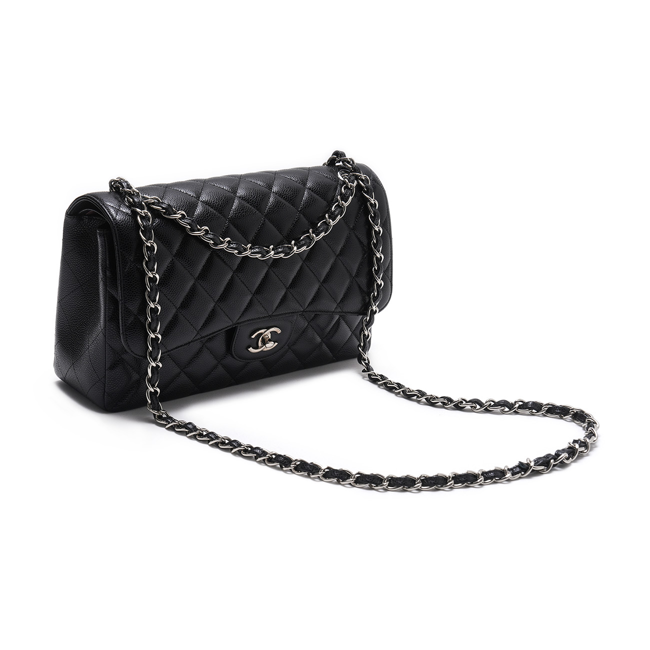 CHANEL(USED)샤넬 캐비어 클래식 라지 플랩백