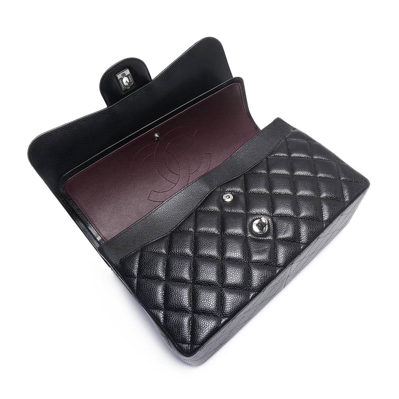 CHANEL(USED)샤넬 캐비어 클래식 라지 플랩백