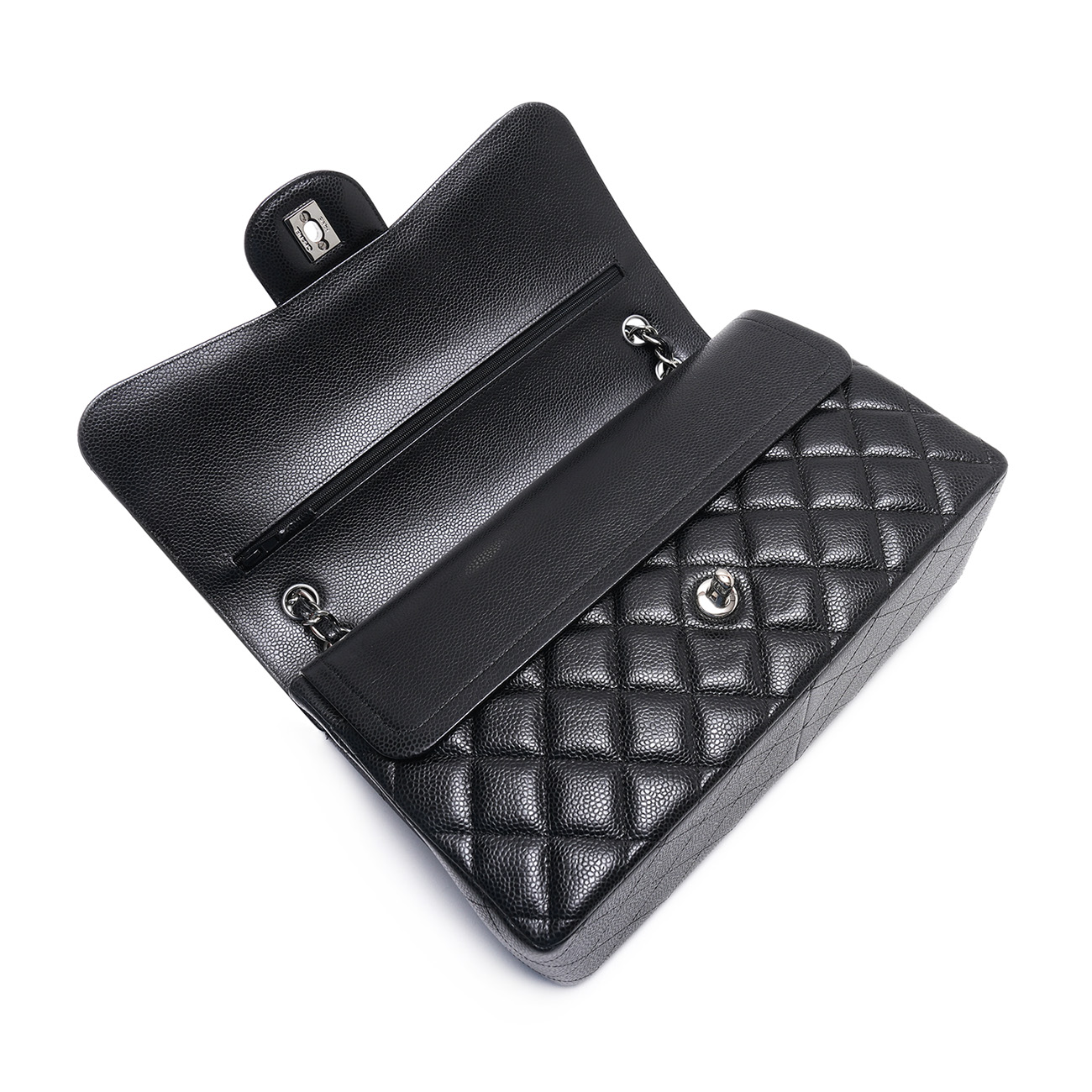 CHANEL(USED)샤넬 캐비어 클래식 라지 플랩백