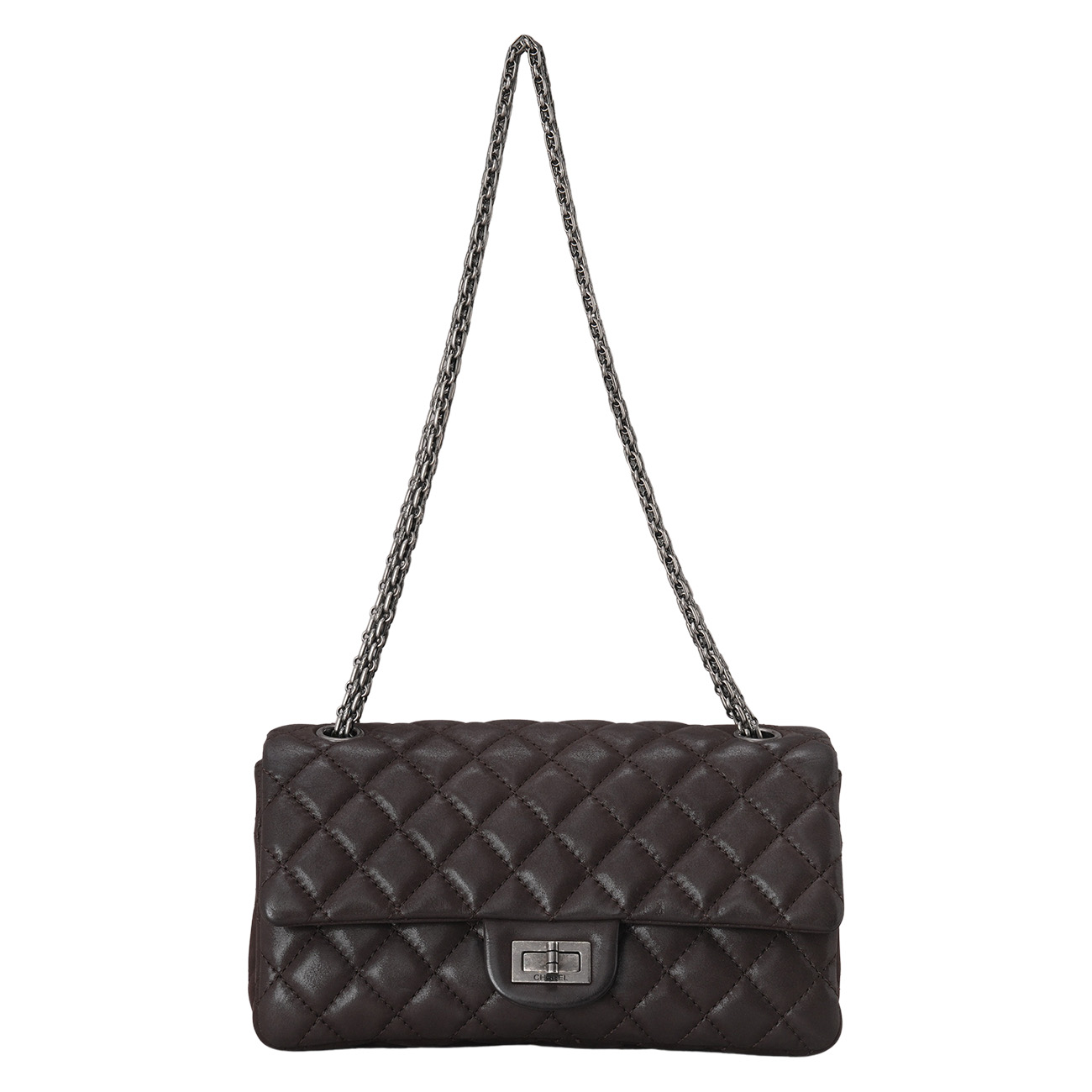 CHANEL(USED)샤넬 시즌 2.55 빈티지 클래식 체인 숄더백