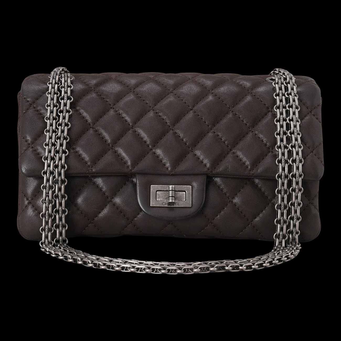 CHANEL(USED)샤넬 시즌 2.55 빈티지 클래식 체인 숄더백