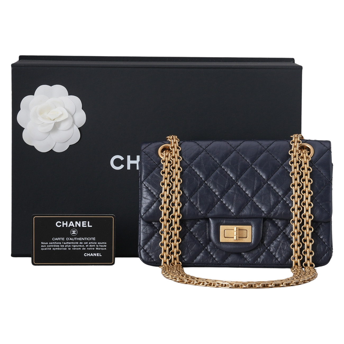 CHANEL(USED)샤넬 2.55 빈티지 클래식 미니 체인 숄더백