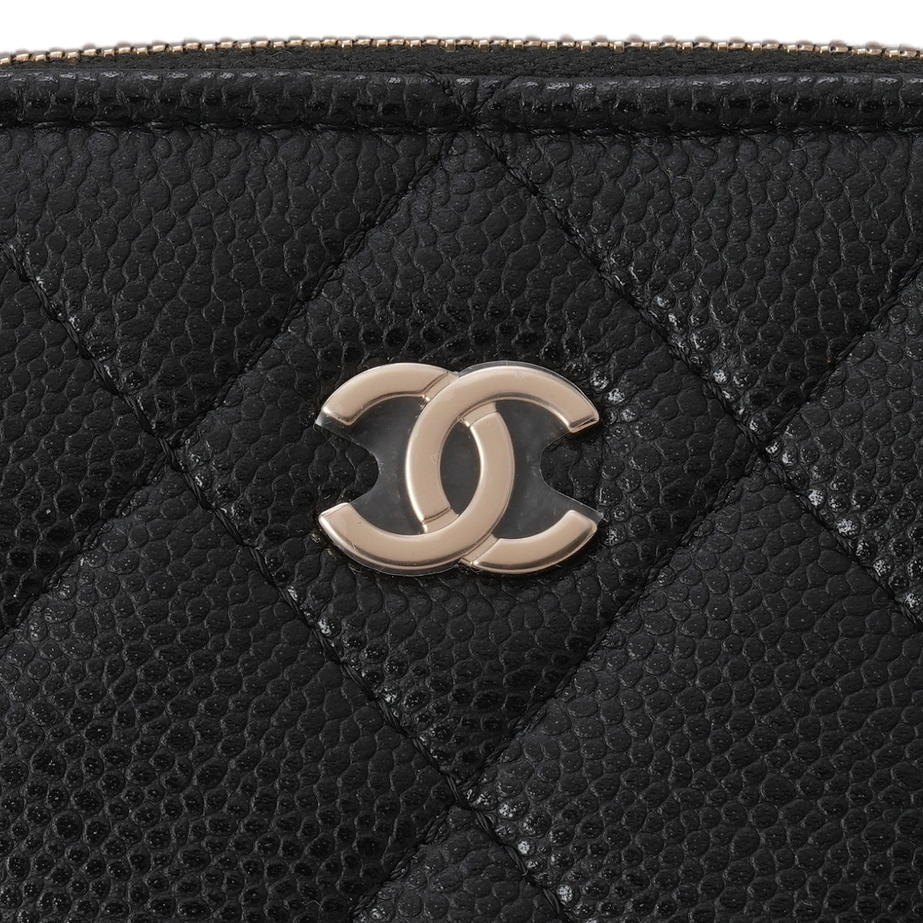 CHANEL(USED)샤넬 AP4000 캐비어 하프문 미니