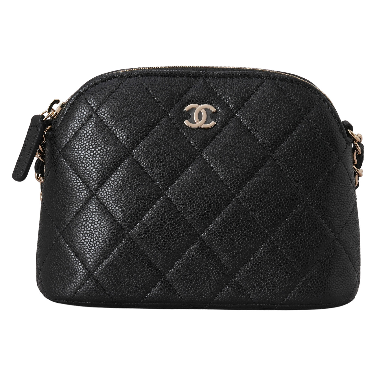 CHANEL(USED)샤넬 AP4000 캐비어 하프문 미니