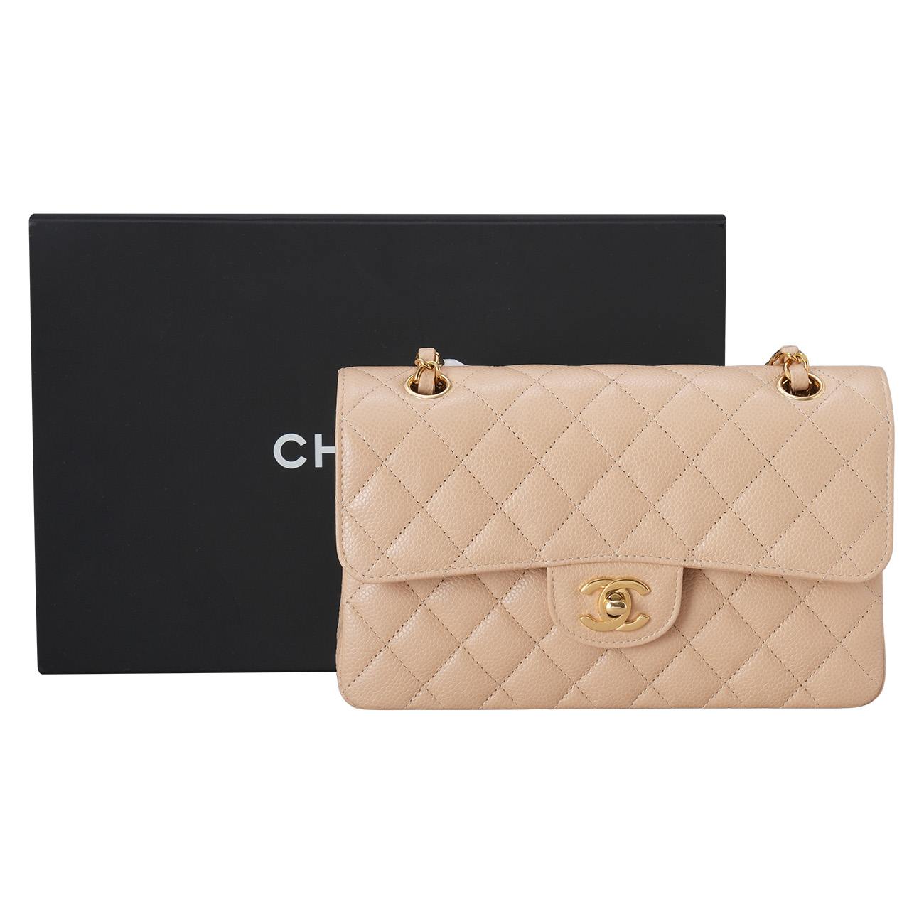 CHANEL(USED)샤넬 캐비어 클래식 스몰 플랩백