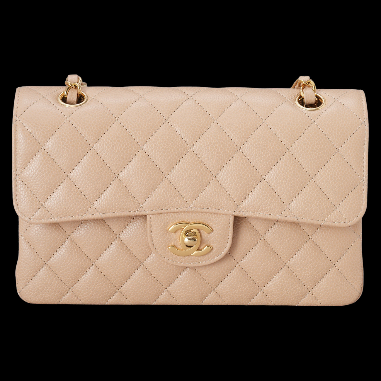 CHANEL(USED)샤넬 캐비어 클래식 스몰 플랩백