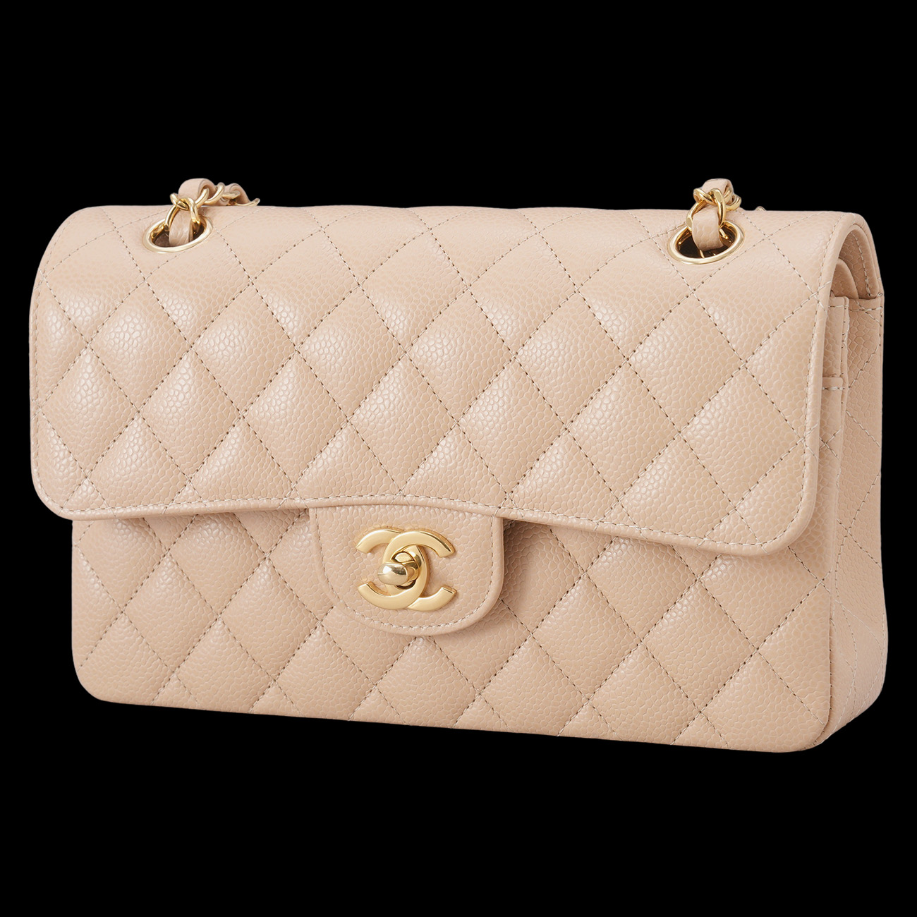 CHANEL(USED)샤넬 캐비어 클래식 스몰 플랩백