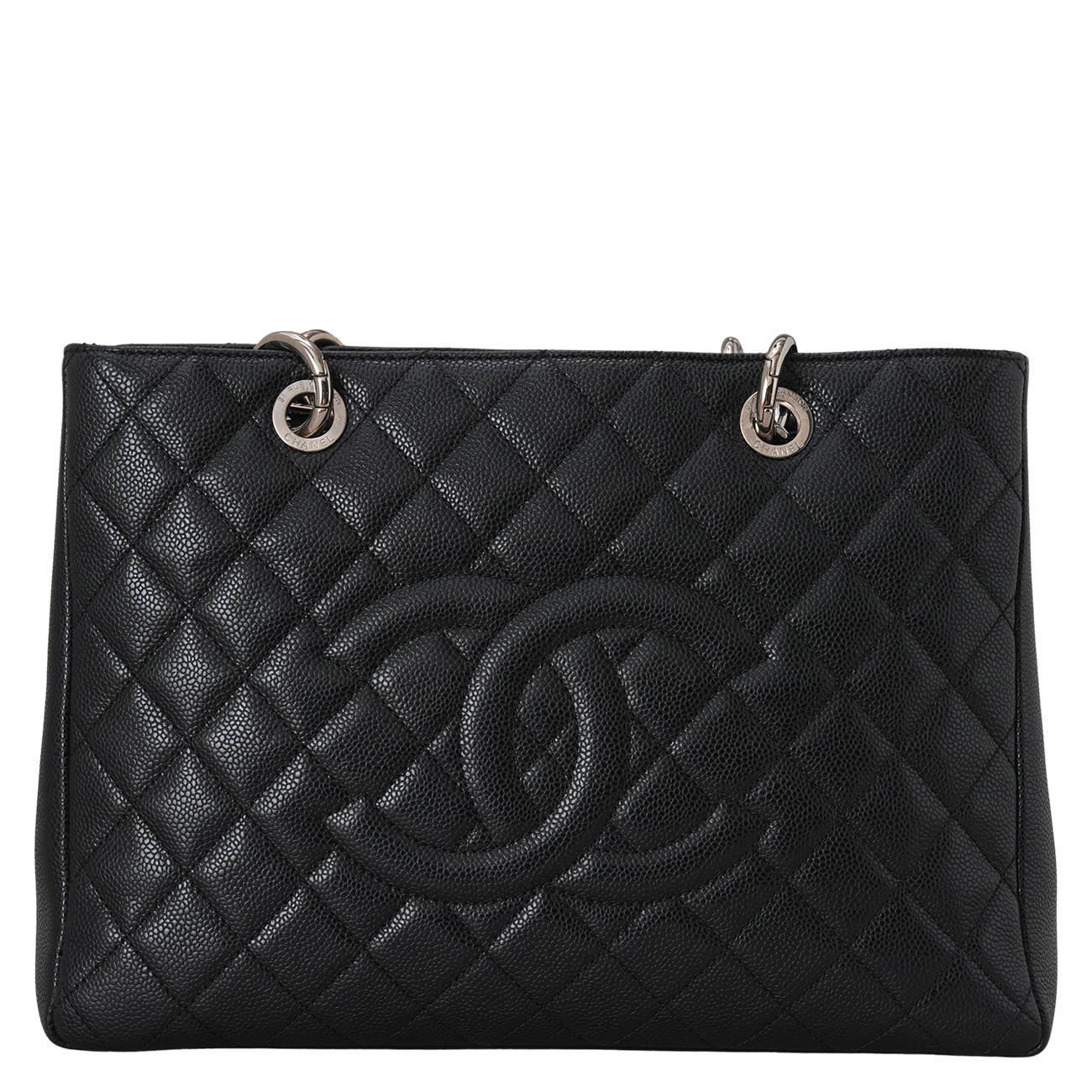 CHANEL(USED)샤넬 캐비어 그랜드샤핑 숄더백