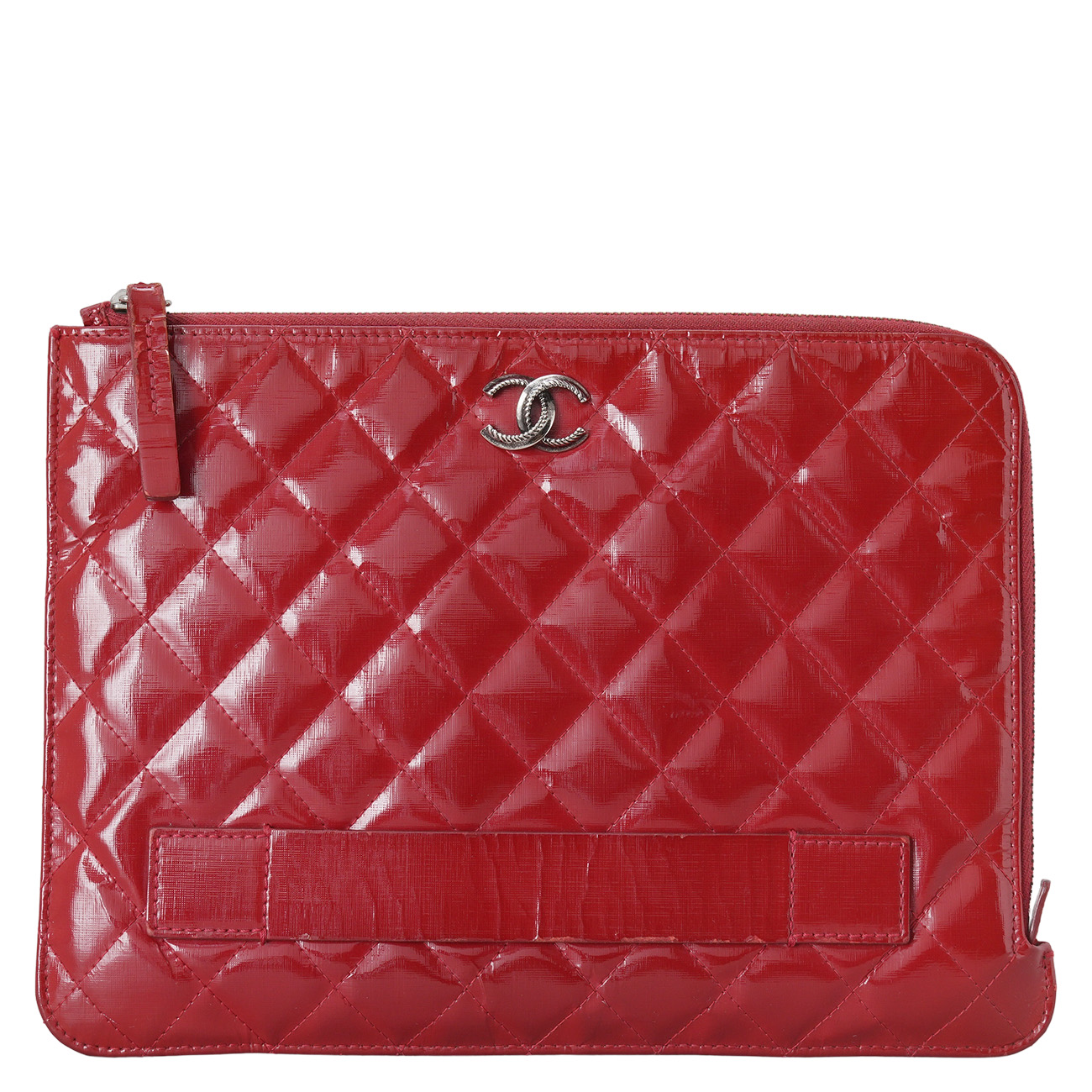 CHANEL(USED)샤넬 시즌 페이던트 클러치 뉴미듐