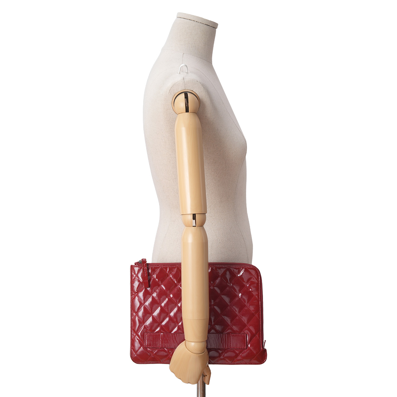 CHANEL(USED)샤넬 시즌 페이던트 클러치 뉴미듐