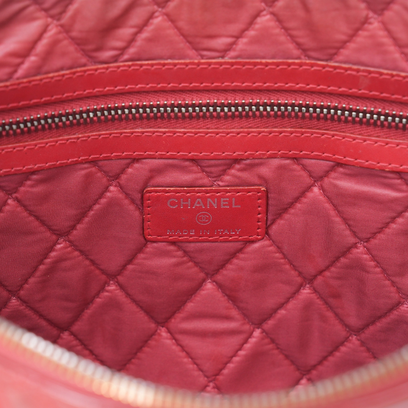 CHANEL(USED)샤넬 시즌 페이던트 클러치 뉴미듐