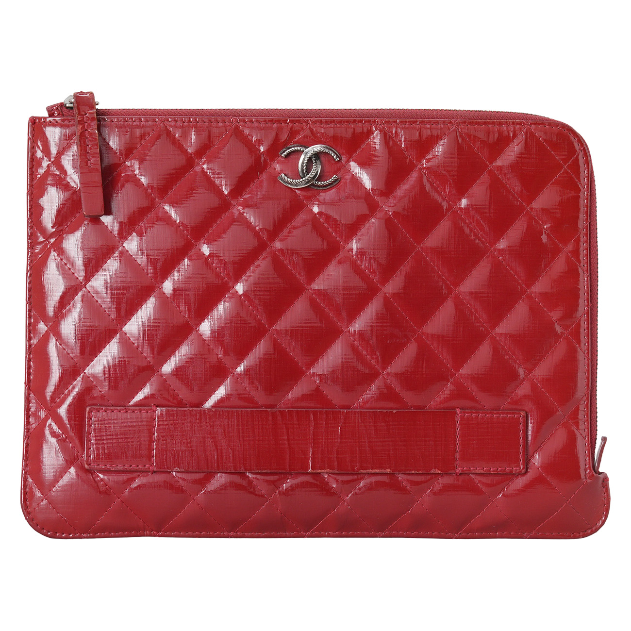 CHANEL(USED)샤넬 시즌 페이던트 클러치 뉴미듐