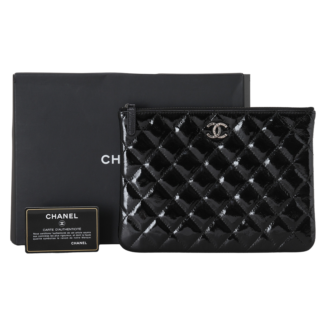 CHANEL(USED)샤넬 시즌 페이던트 클러치 스몰
