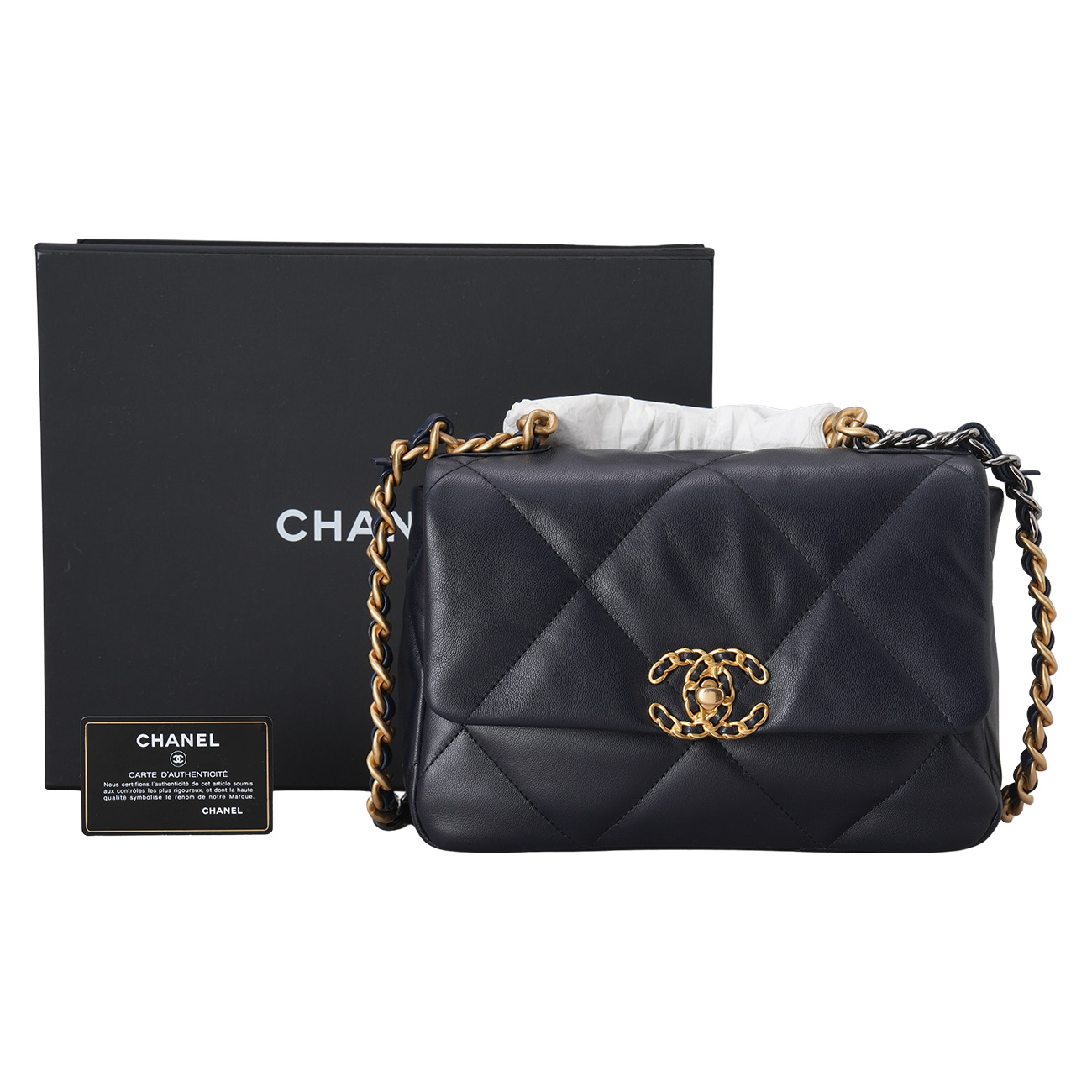 CHANEL(USED)샤넬 19백 미듐
