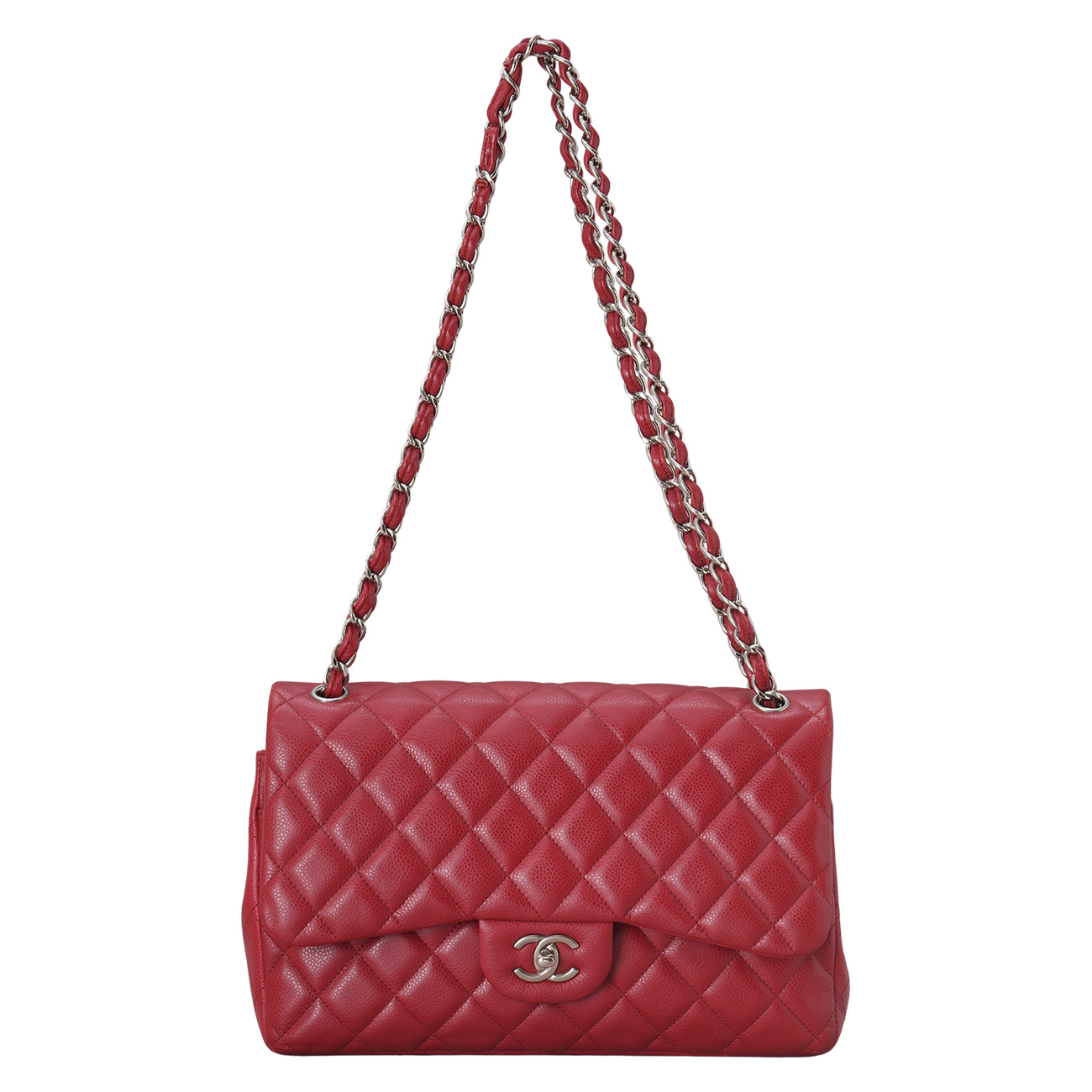 CHANEL(USED)샤넬 캐비어 클래식 라지 플랩백