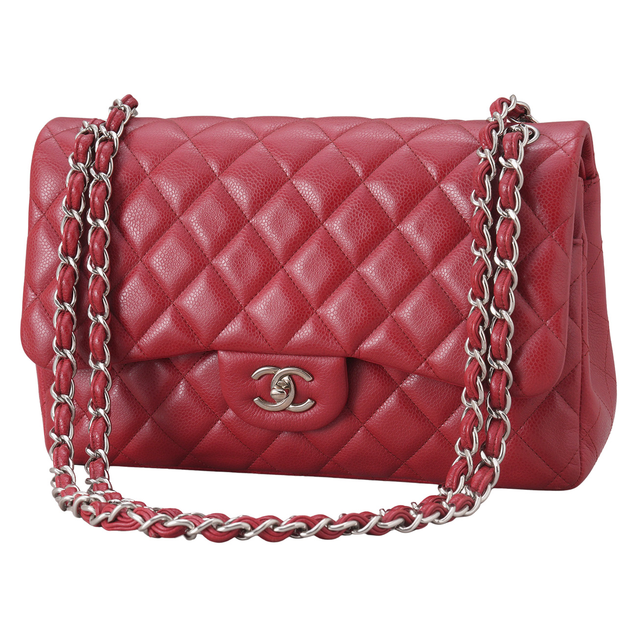 CHANEL(USED)샤넬 캐비어 클래식 라지 플랩백