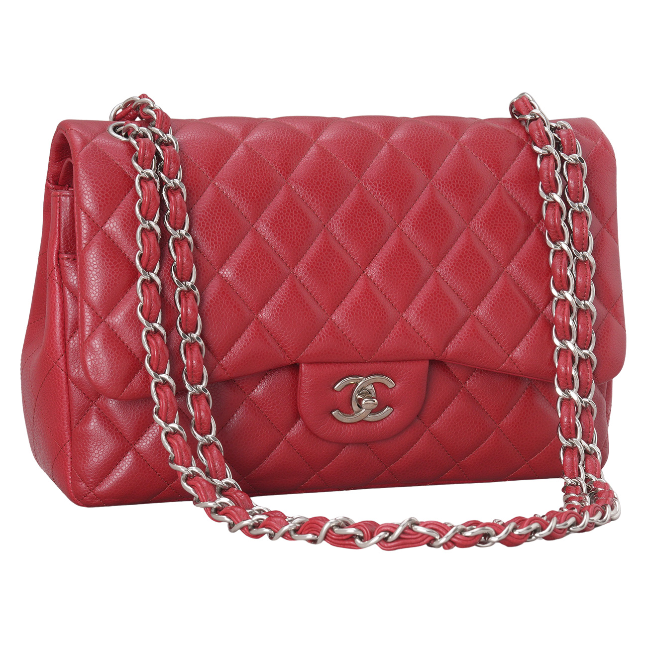 CHANEL(USED)샤넬 캐비어 클래식 라지 플랩백
