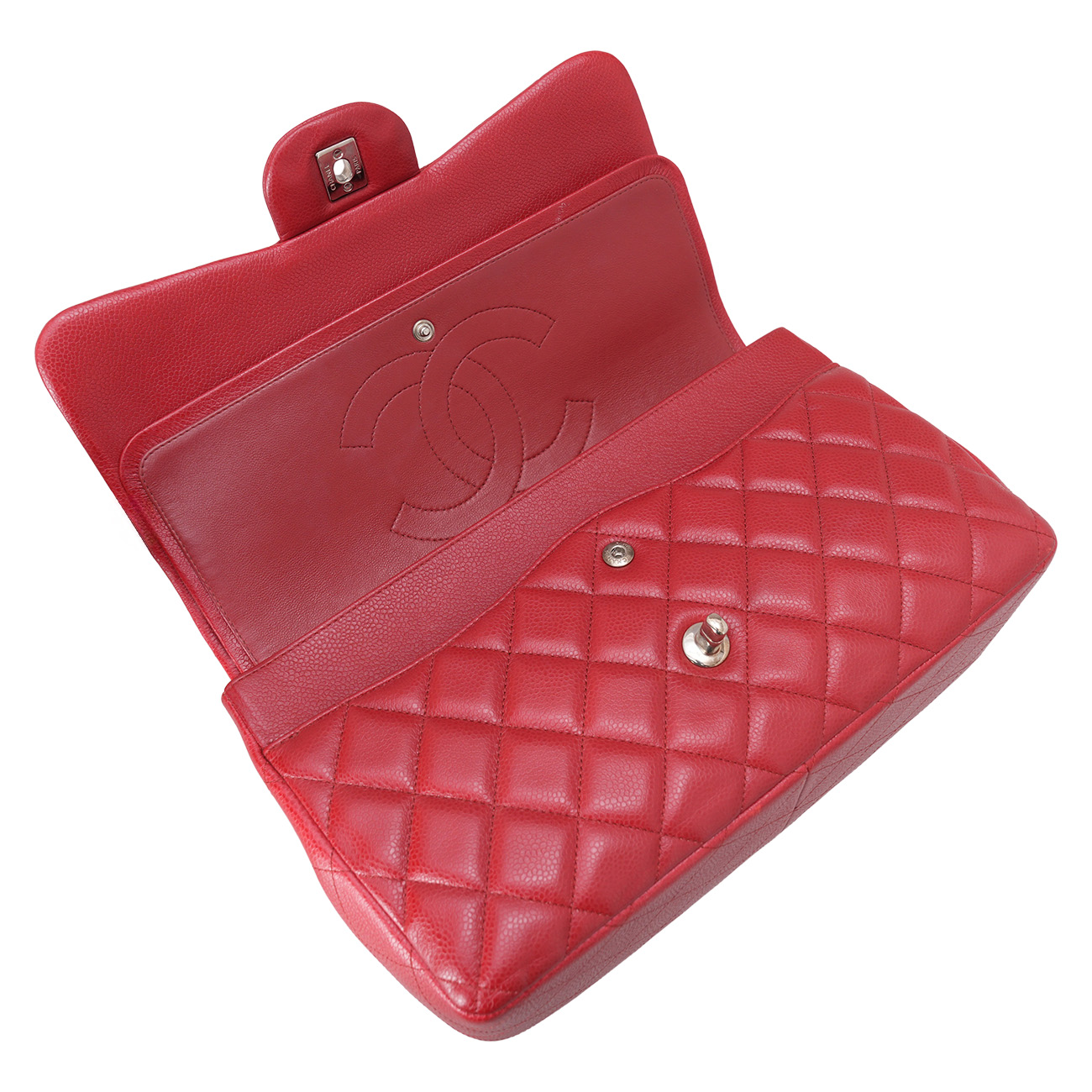 CHANEL(USED)샤넬 캐비어 클래식 라지 플랩백