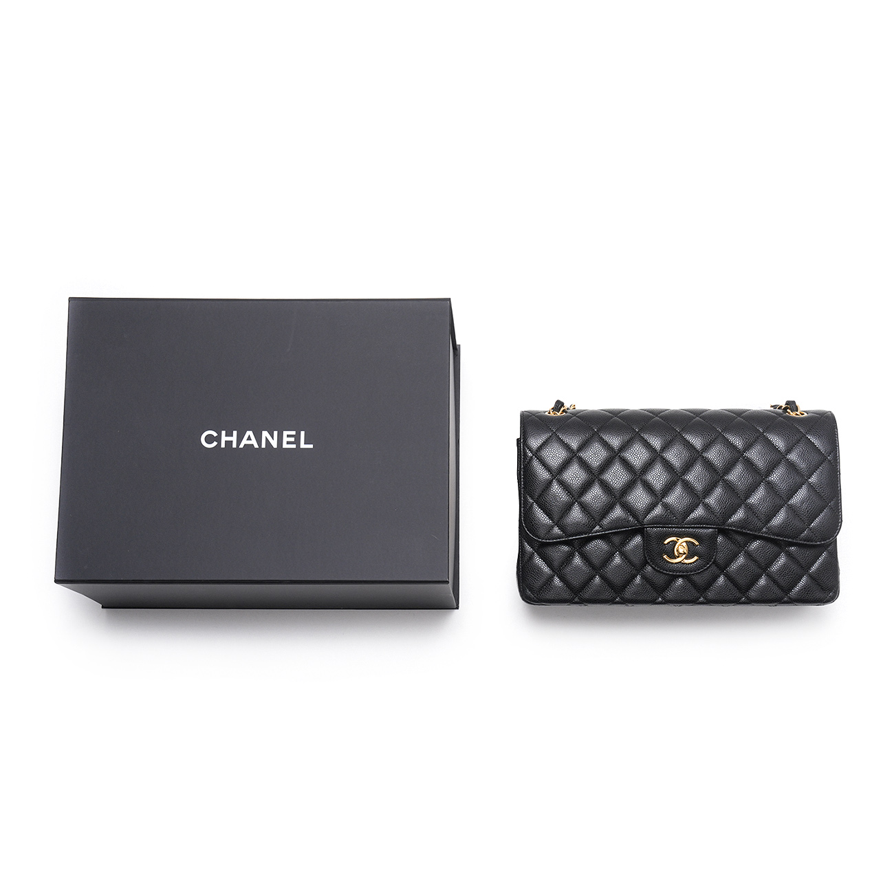 CHANEL(USED)샤넬 캐비어 클래식 라지 플랩백