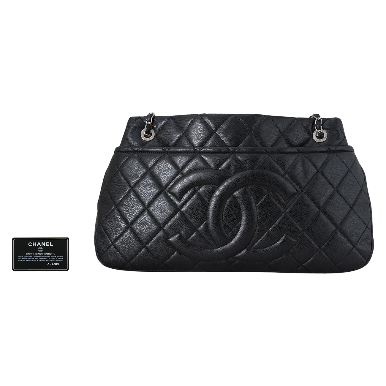 CHANEL(USED)샤넬 캐비어 타임리스 숄더백