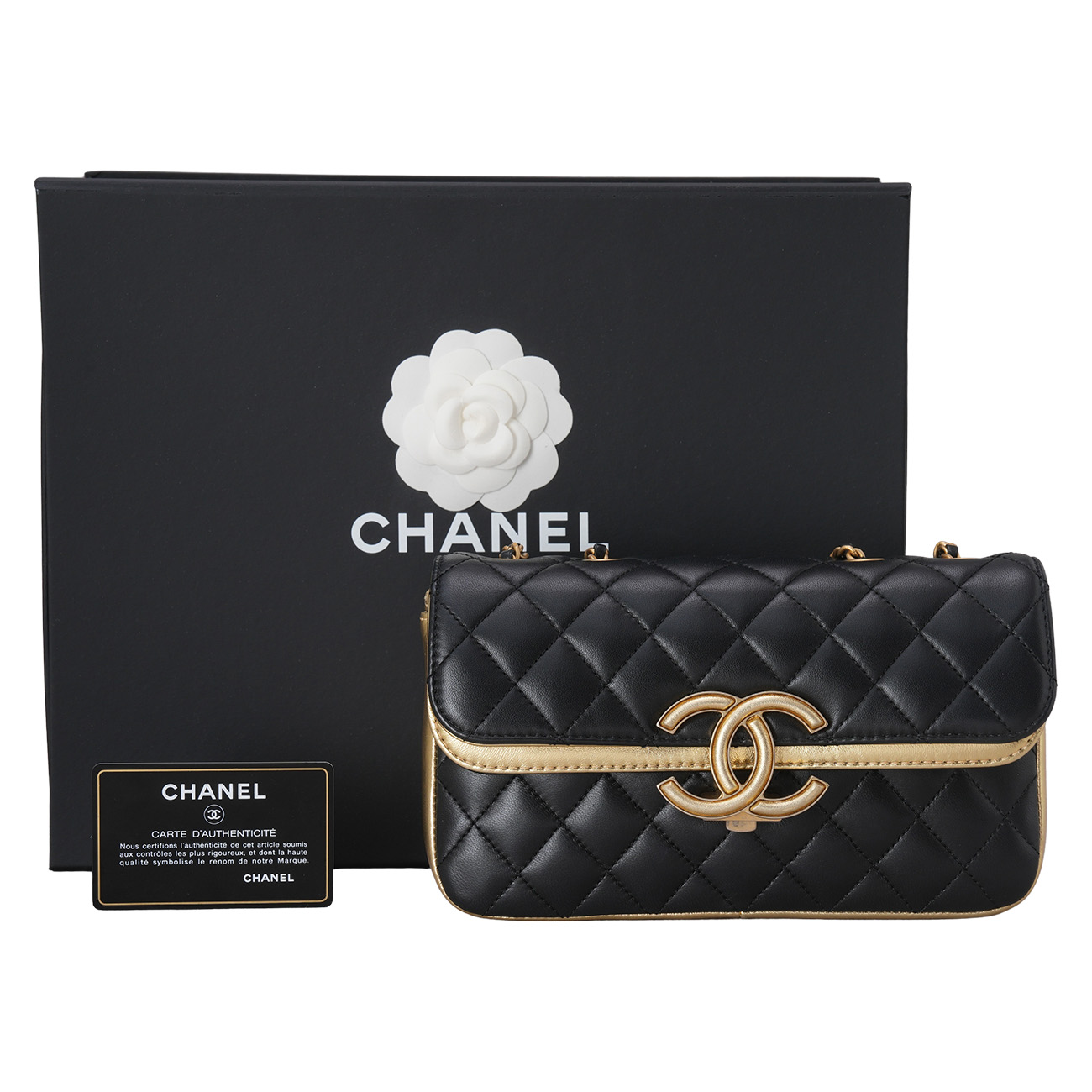 CHANEL(USED)샤넬 A57275 시즌 CC더블플랩 체인 숄더백