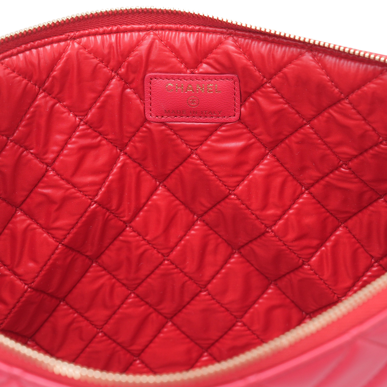 CHANEL(USED)샤넬 램스킨 클래식 클러치 라지