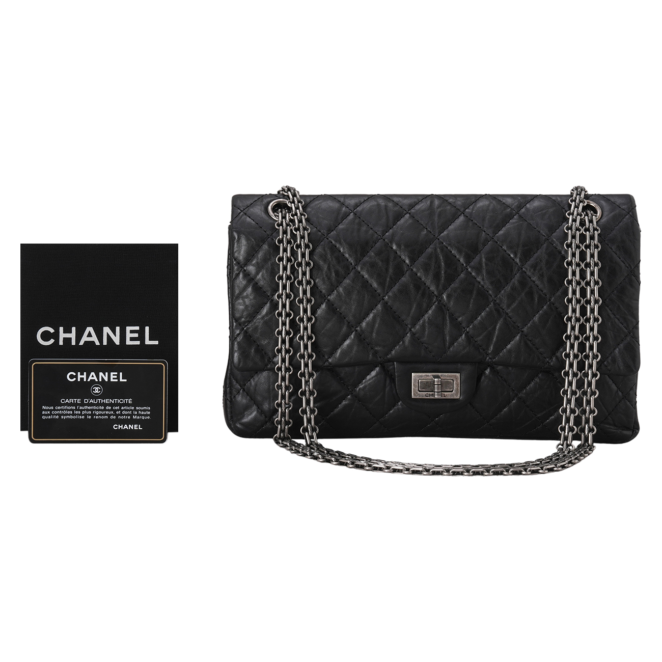CHANEL(USED)샤넬 2.55 빈티지 28 플랩백