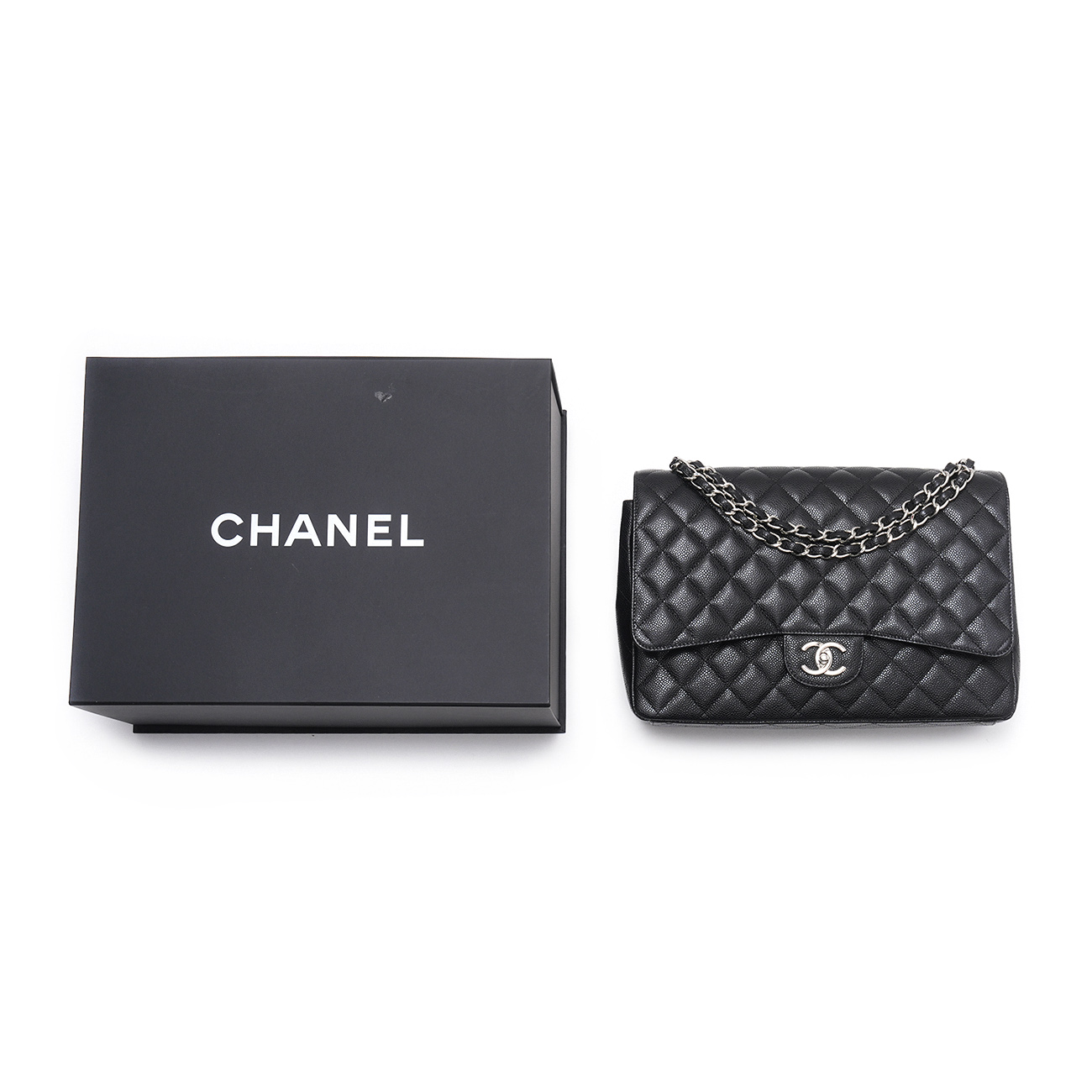 CHANEL(USED)샤넬 캐비어 클래식 맥시 플랩백