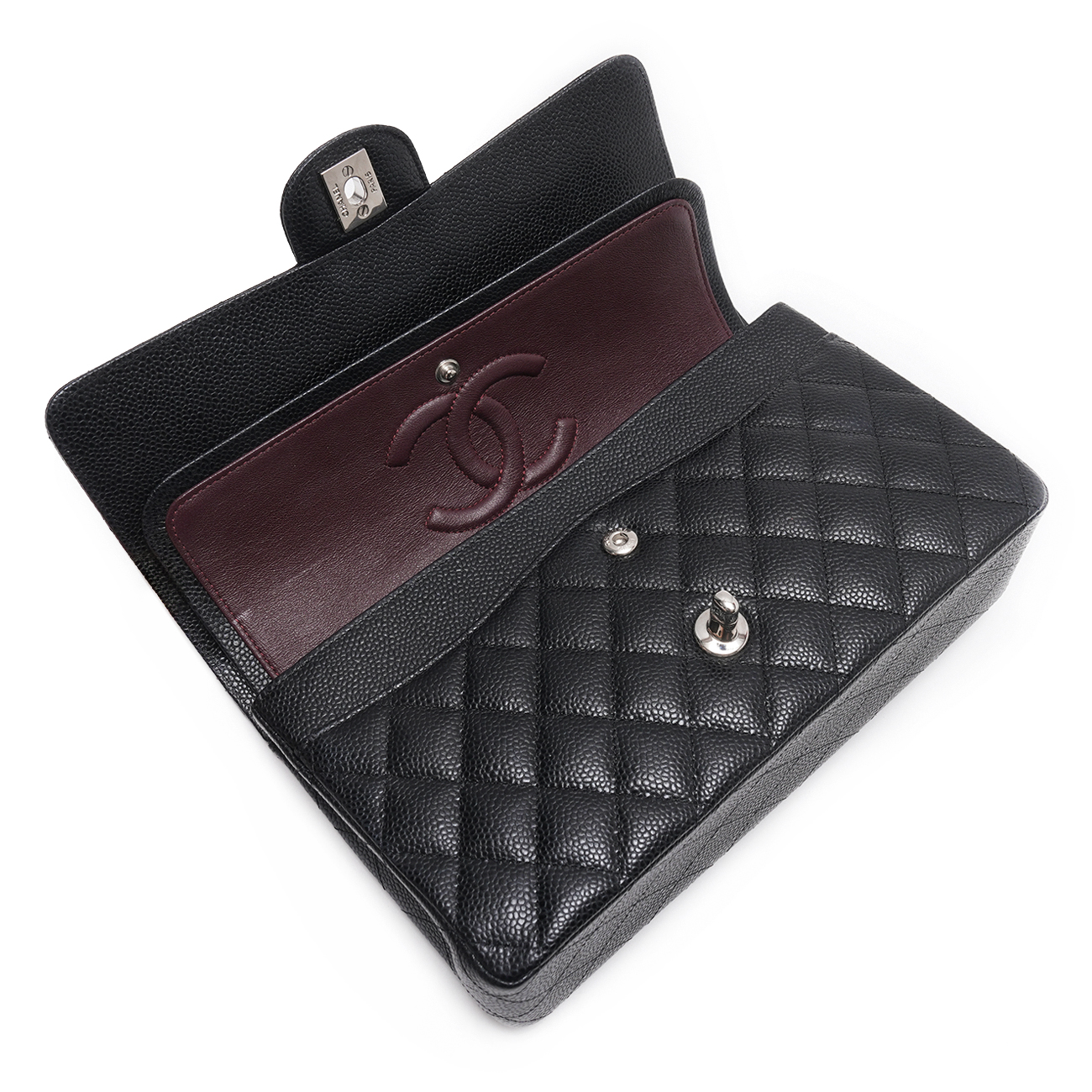 CHANEL(USED)샤넬 캐비어 클래식 미듐 플랩백