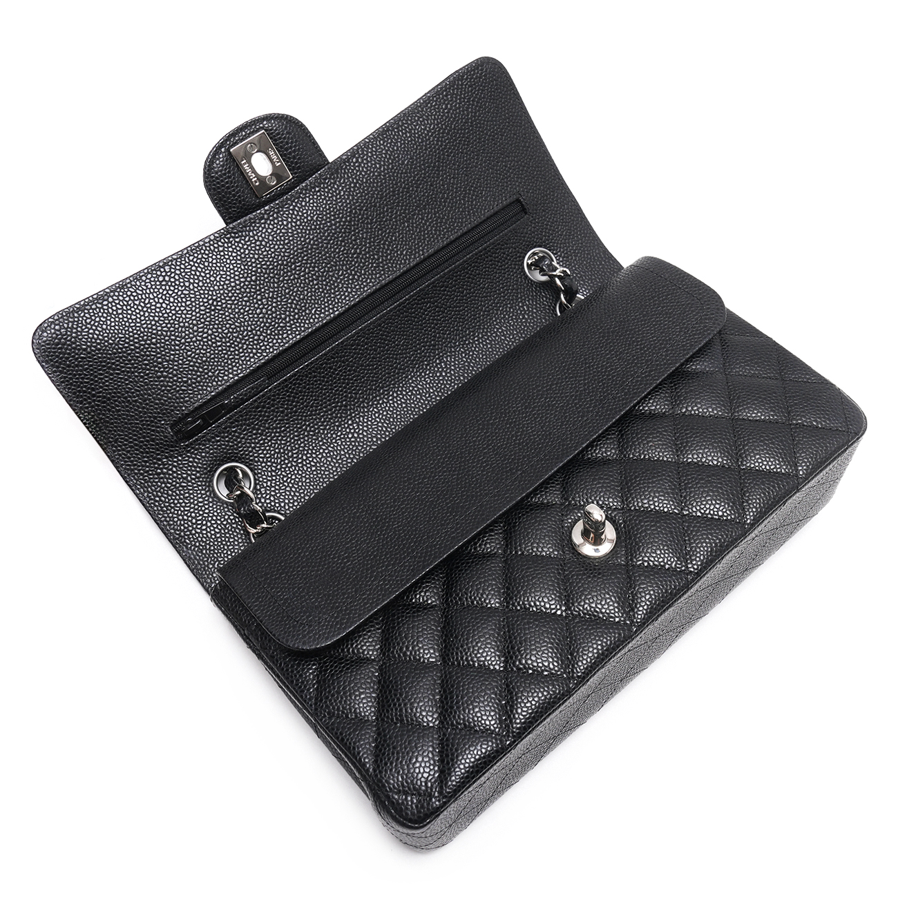 CHANEL(USED)샤넬 캐비어 클래식 미듐 플랩백