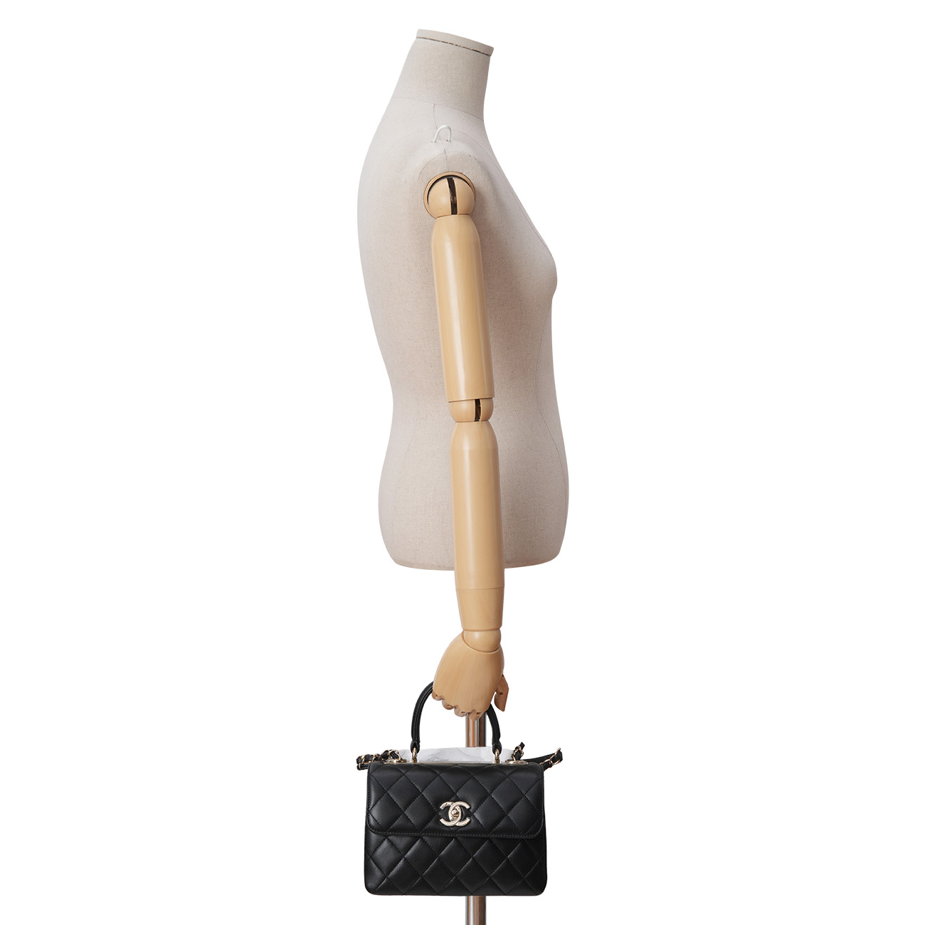CHANEL(USED)샤넬 AS4654 트렌디CC 뉴미니 탑핸들 체인 숄더백
