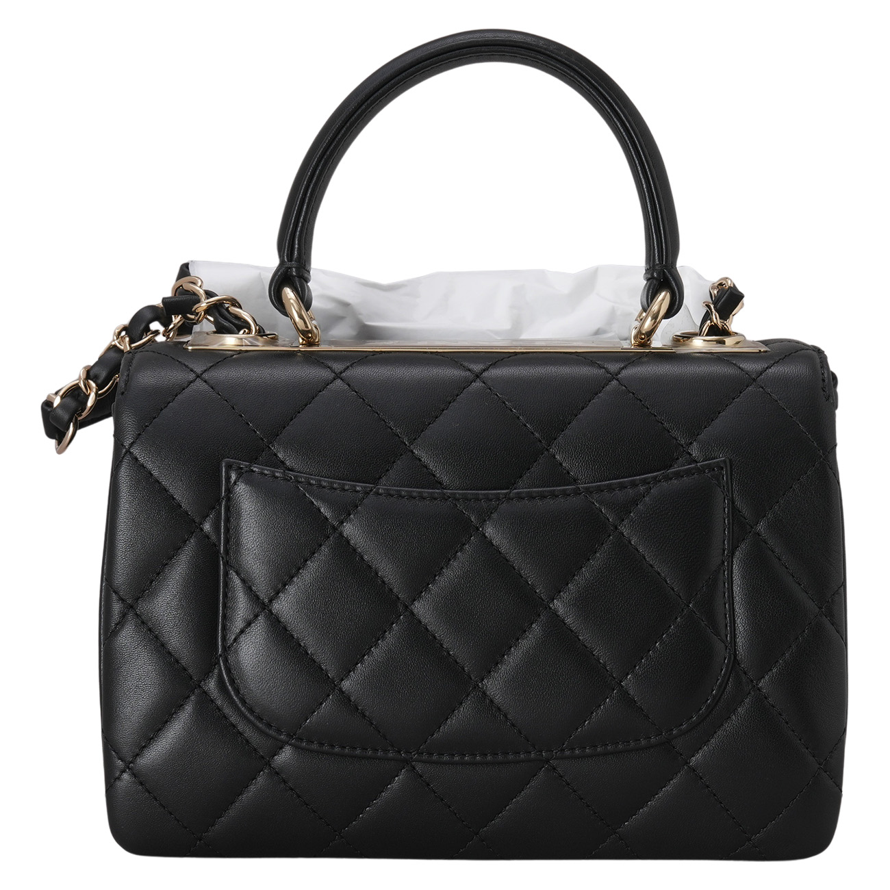 CHANEL(USED)샤넬 AS4654 트렌디CC 뉴미니 탑핸들 체인 숄더백