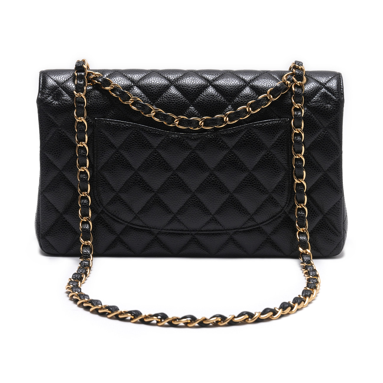 CHANEL(USED)샤넬 캐비어 클래식 미듐 플랩백