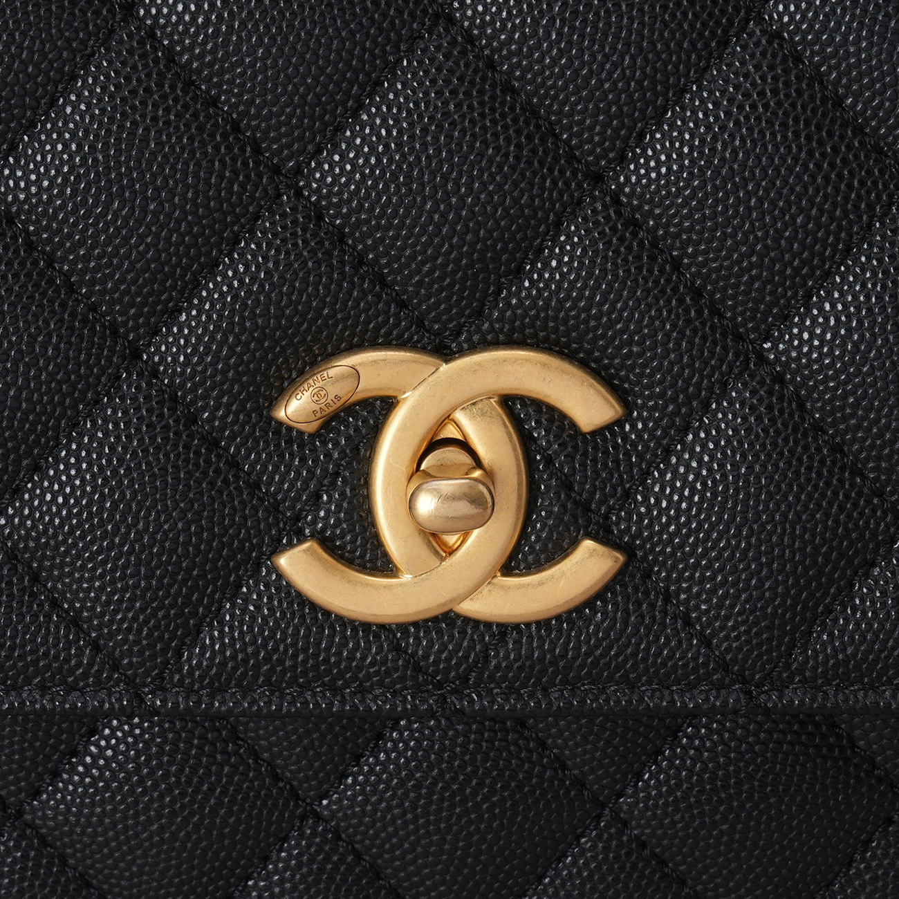 CHANEL(USED)샤넬 A92991 시즌 캐비어 코코핸들 미듐