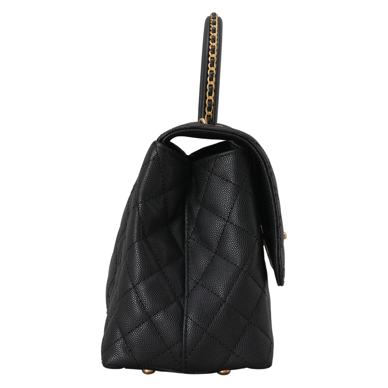 CHANEL(USED)샤넬 A92991 시즌 캐비어 코코핸들 미듐