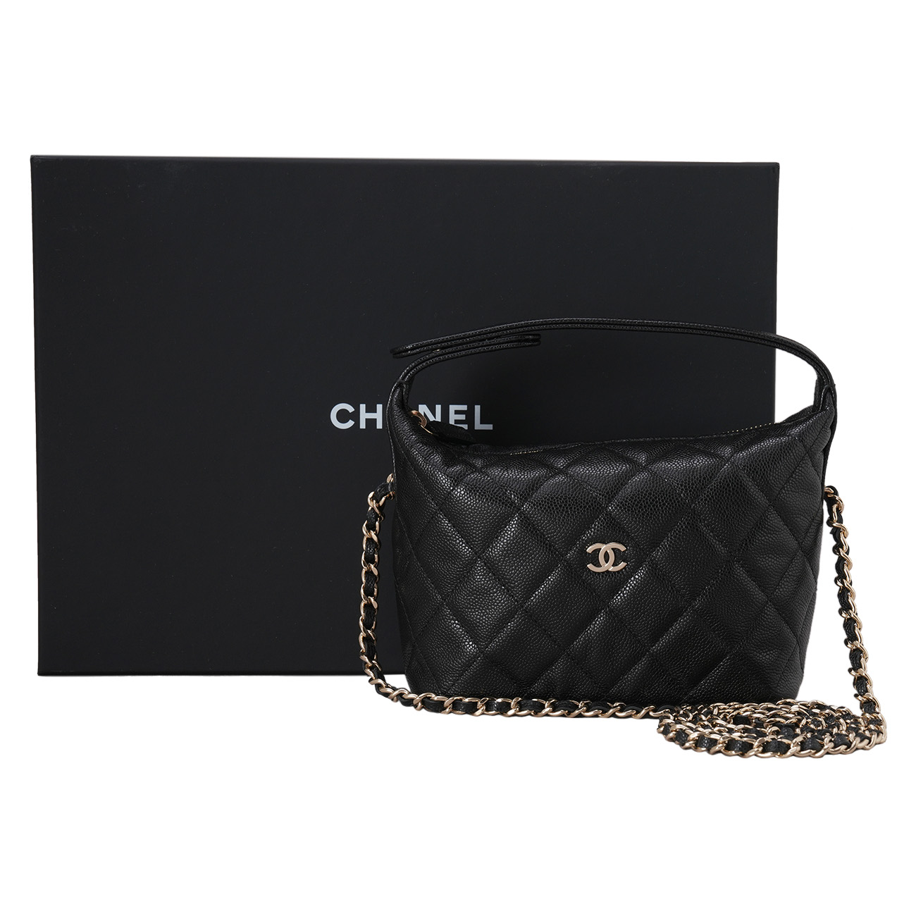 CHANEL(USED)샤넬 AP4386 크루즈 미니체인 탑핸들 호보백