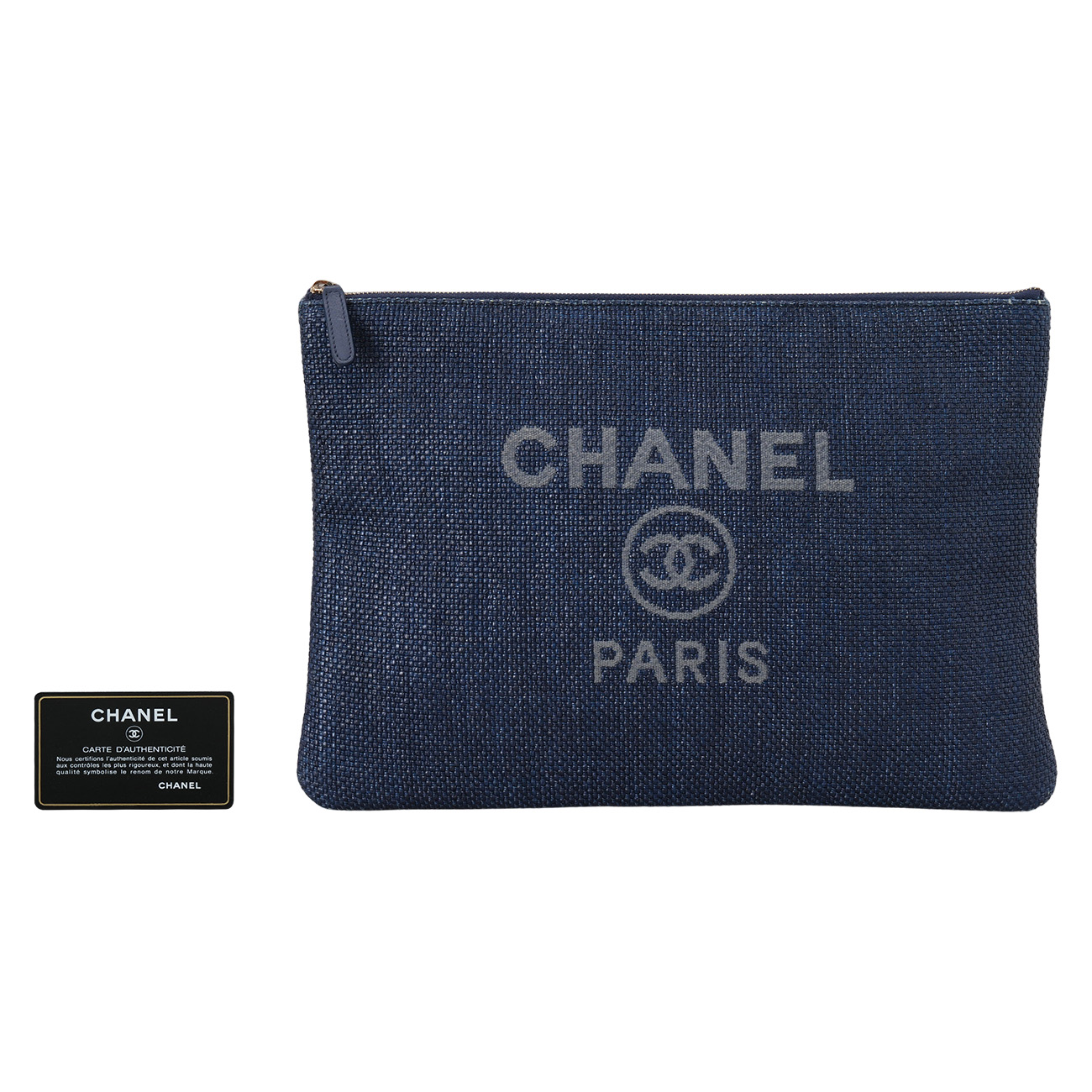 CHANEL(USED)샤넬 도빌 클러치 라지